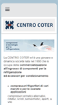 Mobile Screenshot of centrocoter.it