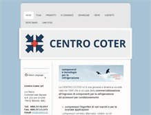 Tablet Screenshot of centrocoter.it